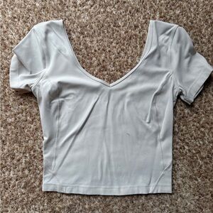 Lululemon Align T-Shirt T-shirt, size 4 white opal